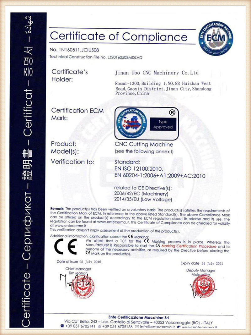 certification